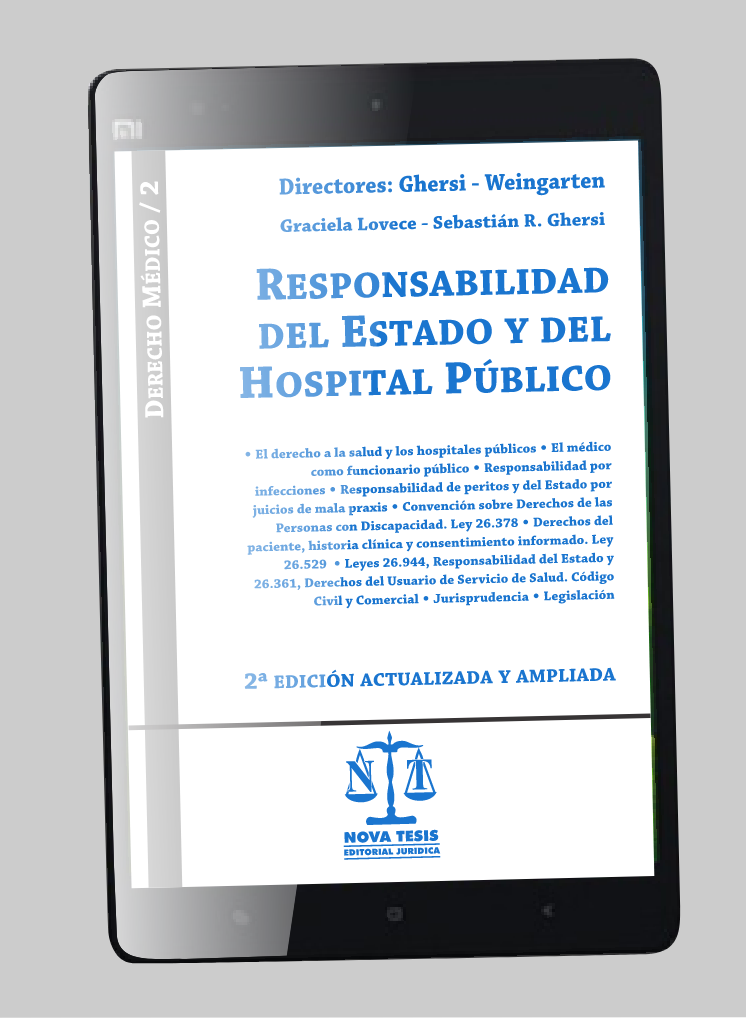 Derecho Mdico 2. Responsabilidad del Estado y del hospital pblico